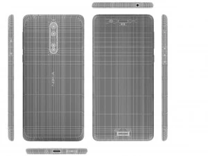 nokia 8 polished blue 3D Model
