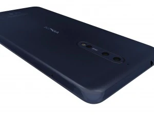 nokia 8 tempered blue 3D Model