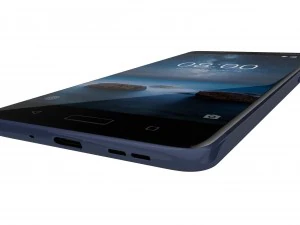 nokia 8 tempered blue 3D Model