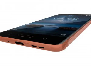 nokia 8 polished copper 3D Model