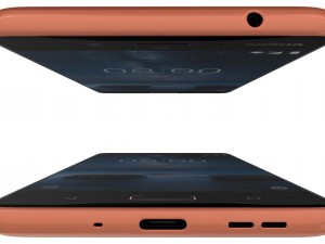 nokia 8 polished copper 3Dモデル