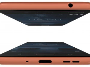nokia 8 polished copper 3D Model