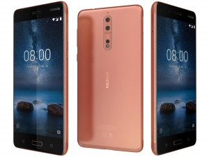 nokia 8 polished copper 3D Model