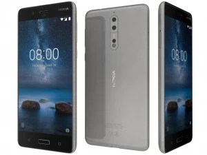 ノキア 8 スチール 3Dモデル