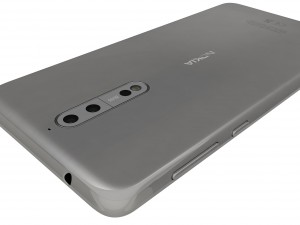 nokia 8 steel 3D Model