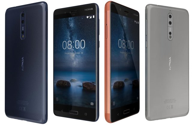 nokia 8 all colors 3Dモデル .c4d .max .obj .3ds .fbx .stl .blend 