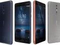 nokia 8 all colors 3D Model