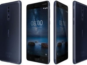 nokia 8 all colors 3Dモデル