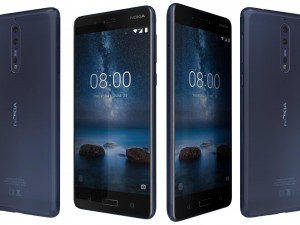 nokia 8 all colors 3Dモデル