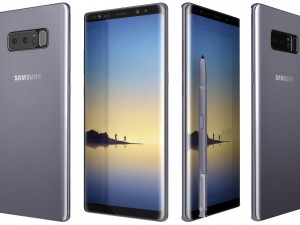 samsung galaxy note 8 all colors Model 3D