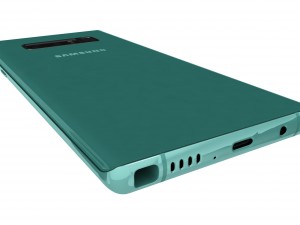 samsung galaxy note 8 deep sea Modelo 3D