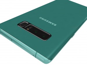 samsung galaxy note 8 deep sea Modelo 3D