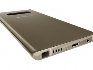 samsung galaxy note 8 maple gold Modello 3D