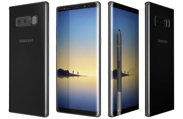 samsung galaxy nota 8 negro