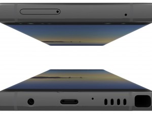 samsung galaxy note 8 midnight black Modelo 3D