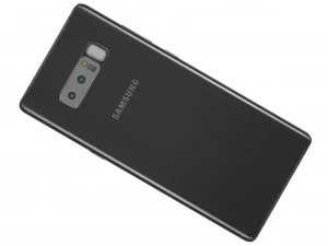 samsung galaxy note 8 midnight black 3D Model