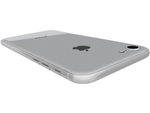apple iphone 8 silver Modello 3D