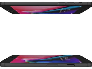 apple iphone 8 space gray 3D Model