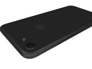 apple iphone 8 space gray 3D Model