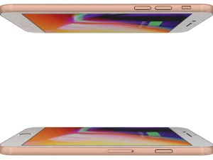 apple iphone 8 all colors 3D Model