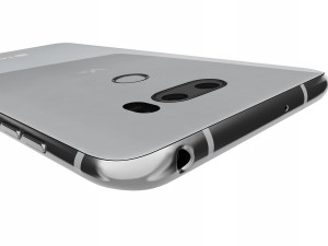 lg v30 cloud silver Model 3D