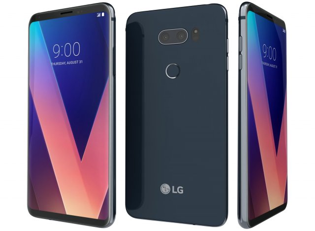 lg v30 moroccan blue Modelo 3D .c4d .max .obj .3ds .fbx .stl .blend 