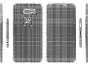 lg v30 moroccan blue Modelo 3D