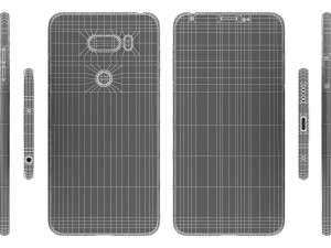 lg v30 moroccan blue Modelo 3D