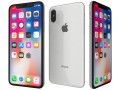 apple iphone x silver 3D Model