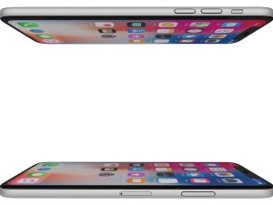 apple iphone x silver 3D Model