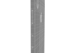 apple iphone x silver 3D Model