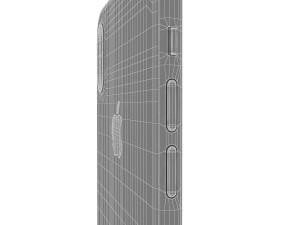 apple iphone x silver 3D Model