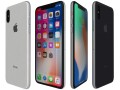 apple iphone x all colors 3D Model