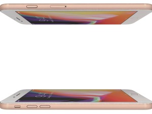 apple iphone 8 plus gold 3D Model