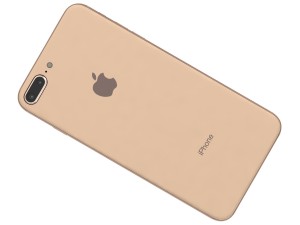 apple iphone 8 plus gold 3D Model