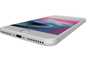 apple iphone 8 plus silver Modelo 3D