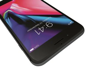 apple iphone 8 plus space gray 3D Model