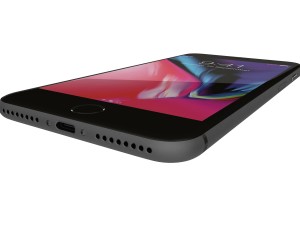 apple iphone 8 plus space gray 3D Model