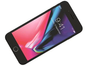 apple iphone 8 plus space gray 3D Model