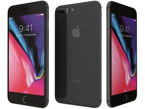 apple iphone 8 plus all colors Model 3D