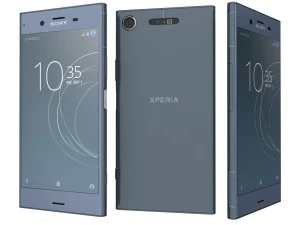 सोनी एक्सपीरिया xz1 चांदनी नीला 3D मॉडल