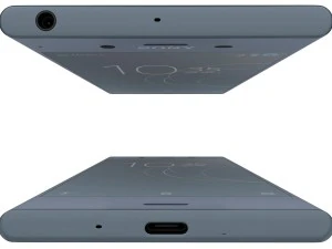 sony xperia xz1 moonlit blue 3D Model