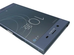 sony xperia xz1 moonlit blue 3D Model
