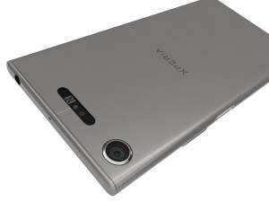 sony xperia xz1 warm silver 3D Модель