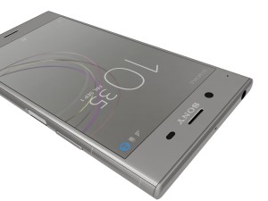 sony xperia xz1 warm silver 3D Модель