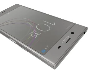 sony xperia xz1 warm silver 3D Model