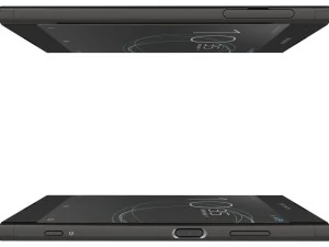 sony xperia xa1 plus black 3D Model
