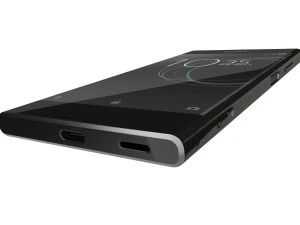 sony xperia xa1 plus black 3D Model