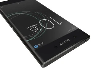 sony xperia xa1 plus black 3D Model