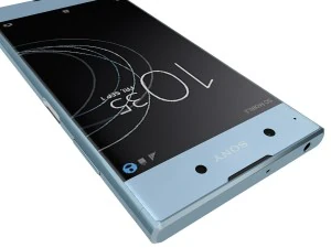 sony xperia xa1 plus blue 3D Model